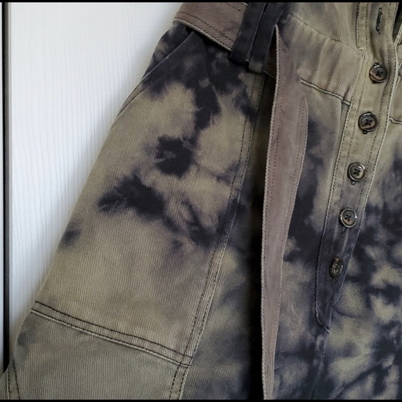 Urban Outfitters Coverall Jumpsuit Tie Dye NWOT XS - Picture 3 of 3